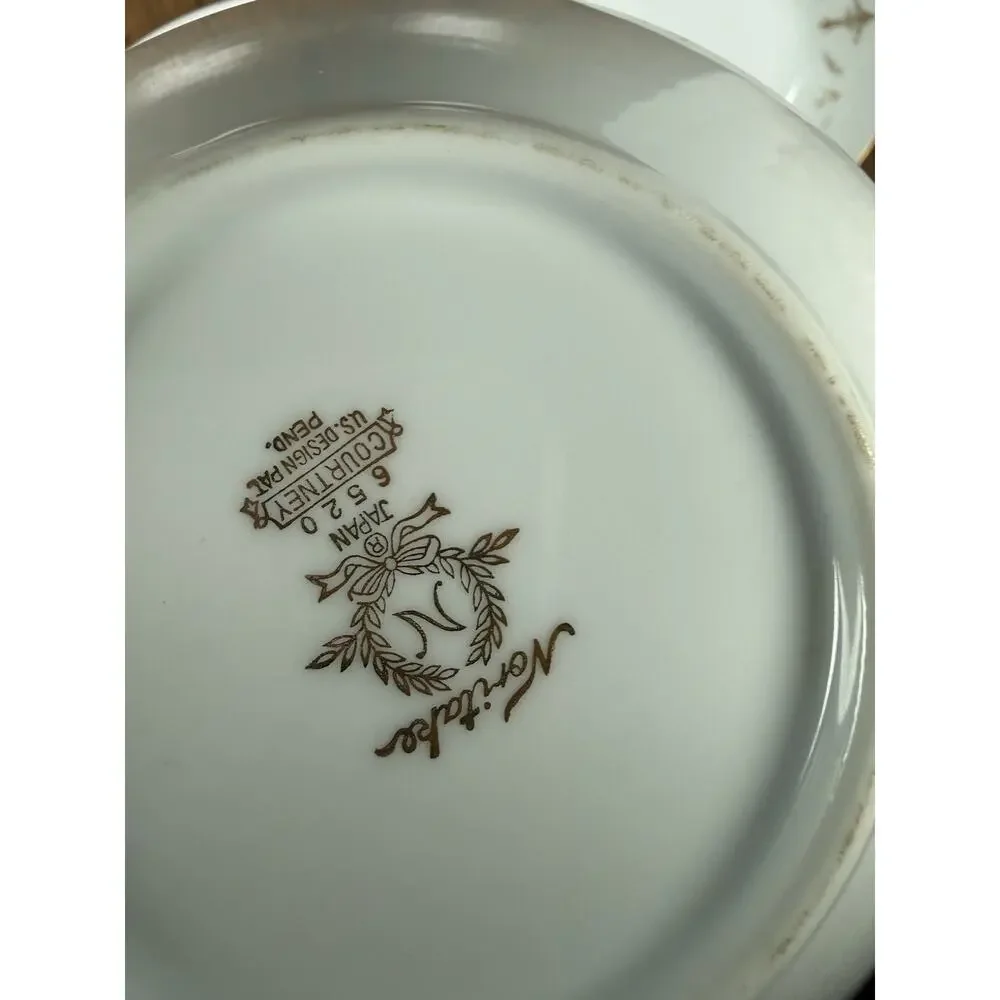 Noritake China COURTNEY Fruit/Dessert Bowls Lot of 8